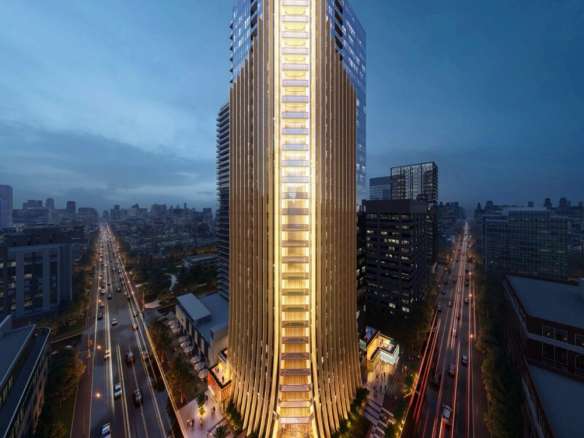 Lincoln Tower Exterior Rendering