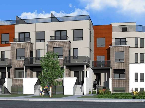 8307 Islington Avenue Towns Exterior Rendering