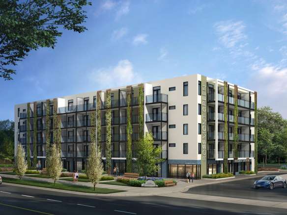 Rossmont Green Condos Exterior Rendering