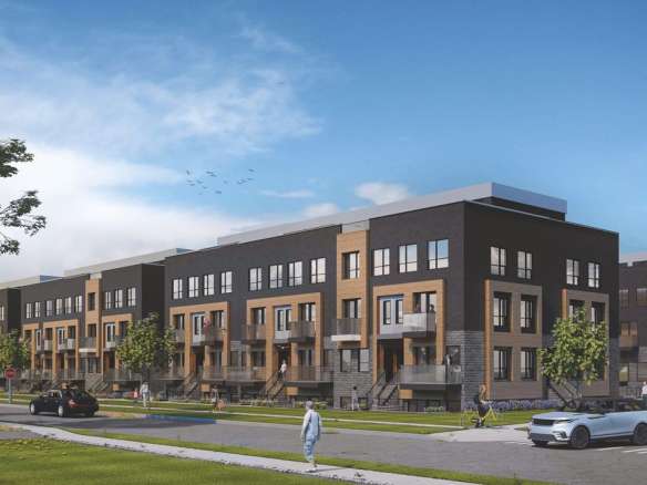 135 Plunkett Road Towns Exterior Rendering