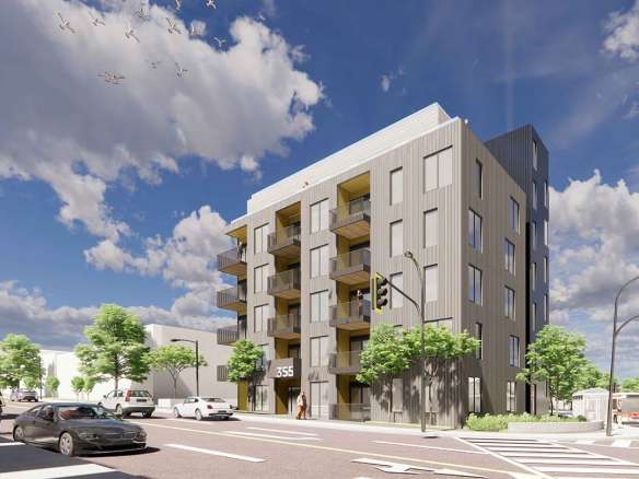 355 Coxwell Avenue Condos Rendering