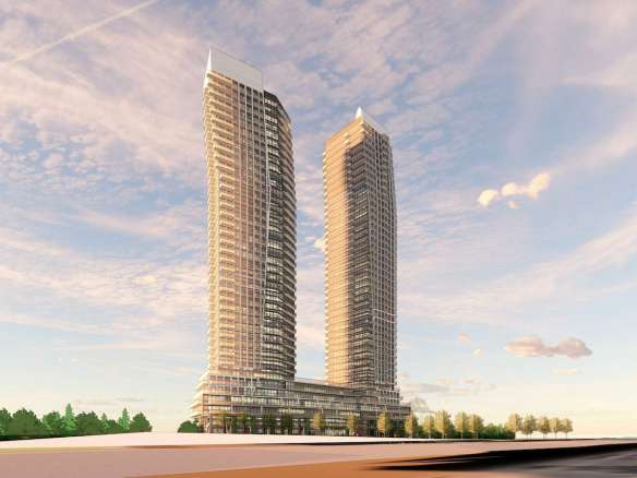 Aspen at Pinnacle Etobicoke Exterior Rendering
