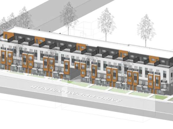 Fairview Towns Rendering