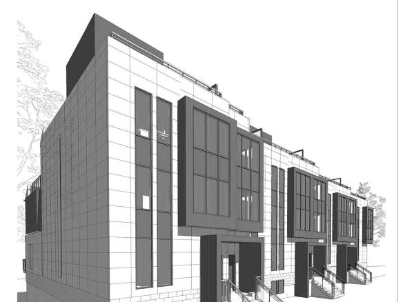 1 Sandfield Road Towns Rendering