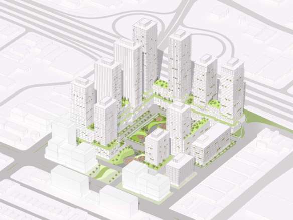1025 The Queensway Condos Rendering