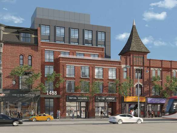 1488 Queen Street West Condos Rendering