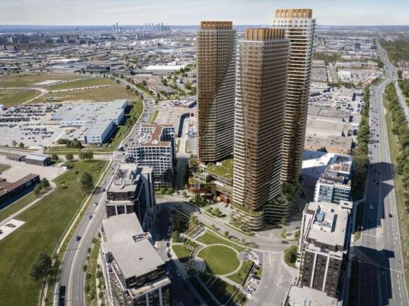20 De Boers Drive Condos Rendering
