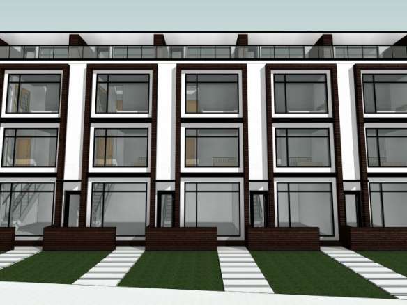 2421 Eglinton West Towns Rendering