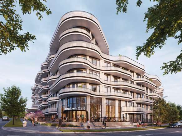 Lily at Crosstown Exterior Rendering