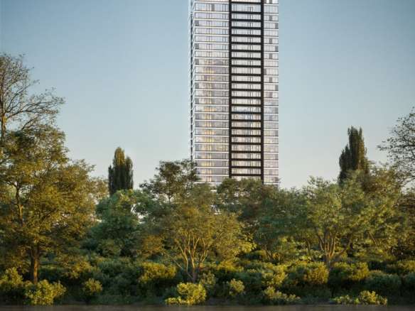 The RIV Condos Exterior