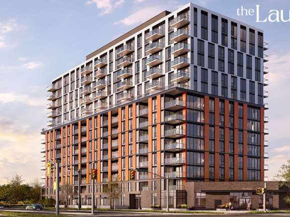 The Laurels Condos Exterior Rendering