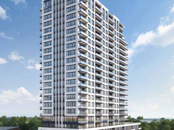 10 Henderson Avenue Condos Exterior Rendering