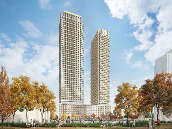 1 Deauville Lane Condos Exterior Rendering