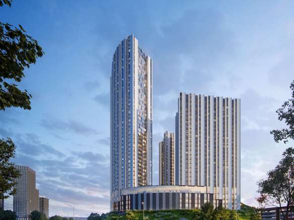 1 Eva Road Condos Exterior Rendering