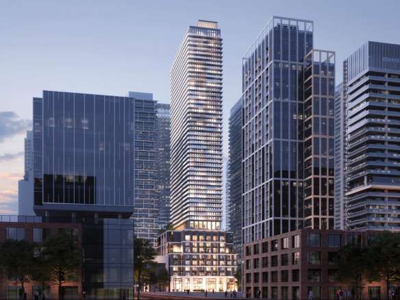 111 Peter Street Condos Exterior Rendering
