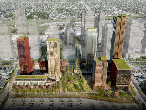 1911 Eglinton Avenue Condos Exterior Rendering