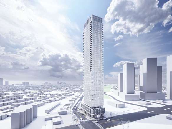 5280 Dundas Street West Condos Exterior Rendering