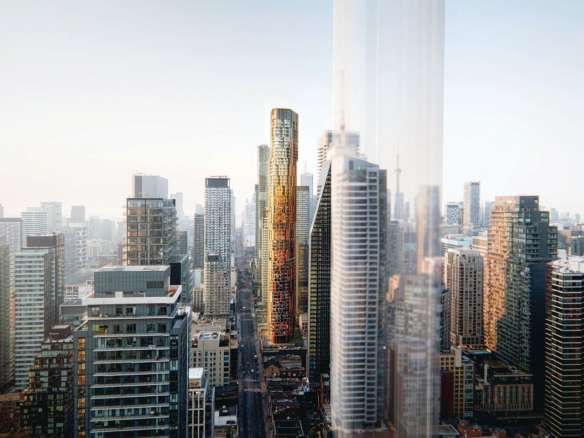 530 Yonge Street Condos Exterior Rendering