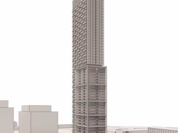 147 Liberty Street Condos Exterior Rendering