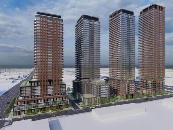 1543 The Queensway Condos Rendering
