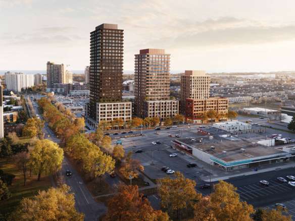 Harwood Plaza Condos Exterior View