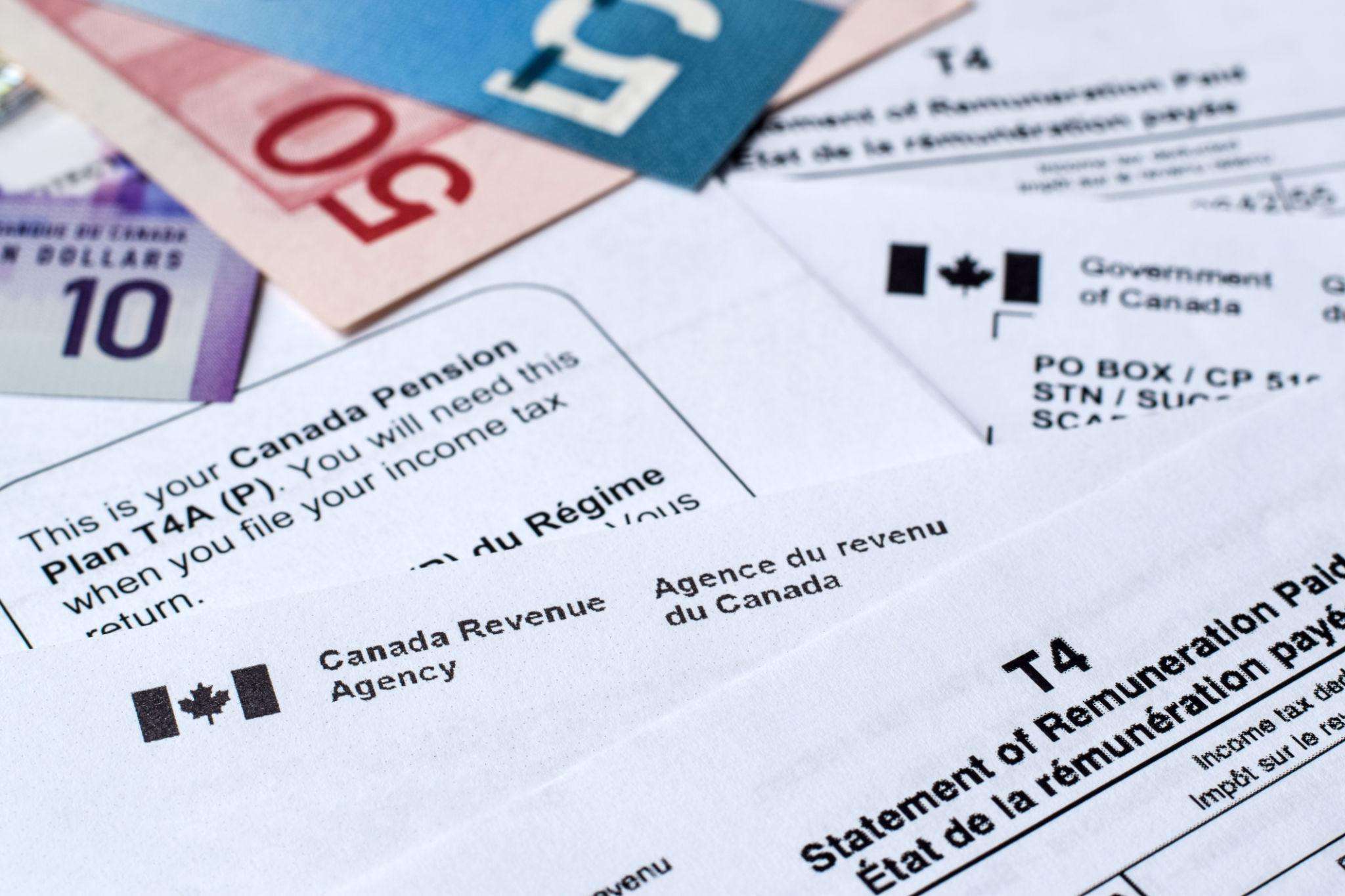 Hst and tax paperwork